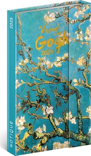 Product detail of Diář 2025: Vincent van Gogh - týdenní, magnetický, 13 × 21 cm