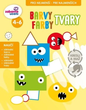 Product detail of Kresli a maž - Barvy, tvary (stíratelný sešit)