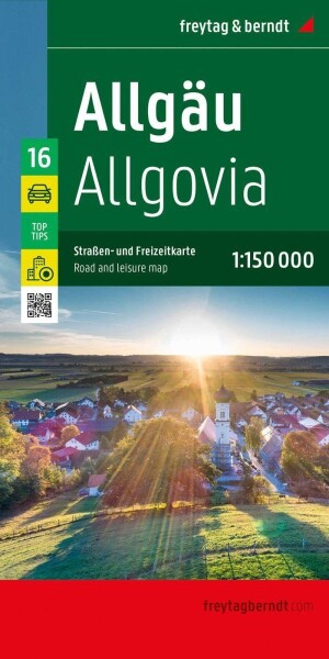Product detail of Allgäu 1:150.000 / automapa + rekreační mapa