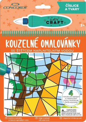 Product detail of Concorde Kouzelné omalovánky - Číslice a tvary