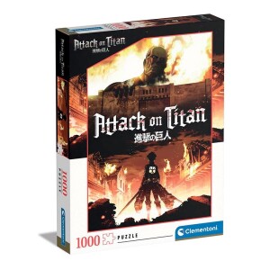 Product detail of Clementoni Puzzle Anime Collection: Attack on Titan - Titans 1000 dílků - Comansi