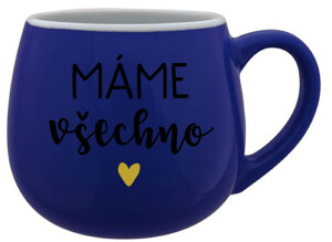 Product detail of MÁME VŠECHNO - modrý keramický hrníček 300 ml