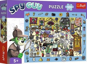 Product detail of Puzzle s hledáním obrázků Spy Guy: Muzeum/100 dílků