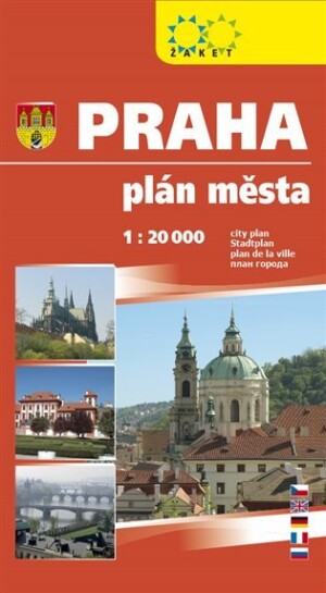 Product detail of Praha velká 1:20 000, 1.  vydání