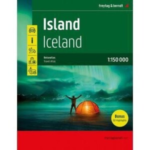 Product detail of Island 1:150 000 / autoatlas (spirálová vazba)