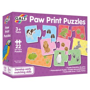 Product detail of Galt Puzzle - Zvířátka a jejich stopy