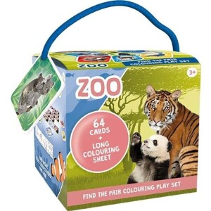 Product detail of ZOO - Pexeso na cesty s omalovánkami