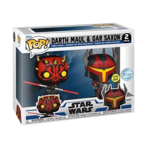 Product detail of Funko POP Star Wars: CloneWars - Maul/Gar 2pack (exclusive special edition GITD)