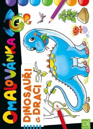 Product detail of Omalovánka Dinosauři a draci - Marzena Ćwik