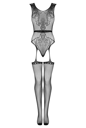 Product detail of LivCo Corsetti Fashion Bodystocking Nustola LC 17362 Black OS
