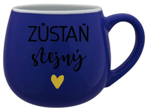 Product detail of ZŮSTAŇ STEJNÝ - modrý keramický hrníček 300 ml