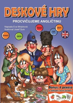 Product detail of Deskové hry - Procvičujeme angličtinu - Eva Mrázková