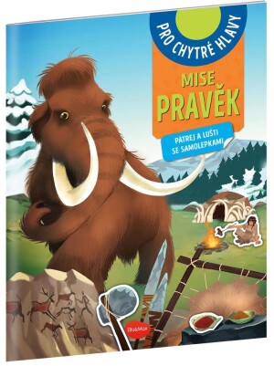 Product detail of Mise pravěk - Pátrej a lušti se samolepkami - Amstramgram