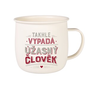 Product detail of Outdoorový hrnek - Úžasný člověk - Albi