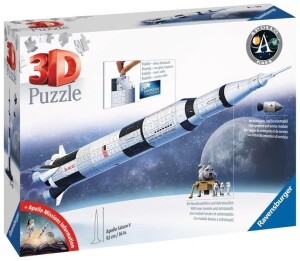Product detail of 3D Puzzle: Vesmírná raketa Saturn V 432 dílků