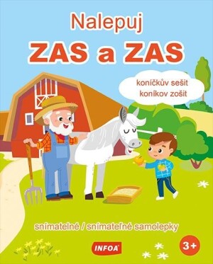 Product detail of Nalepuj ZAS a ZAS Koníčkův sešit / Koníkov zošit - snímatelné / snímatelné samolepky (CZ/SK vydání)