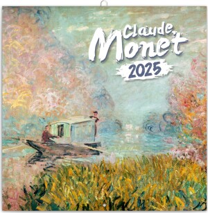 Product detail of Kalendář 2025 poznámkový: Claude Monet, 30 × 30 cm