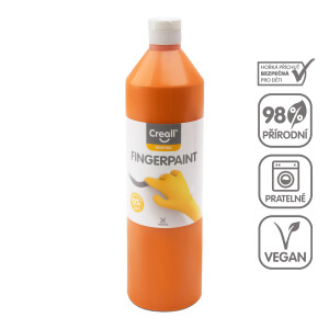 Product detail of Creall prstová barva, 750 ml, oranžová