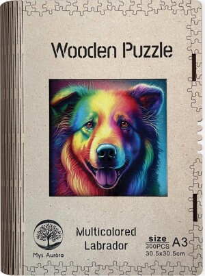 Product detail of Dřevěné puzzle/Labrador A3 - Emitex