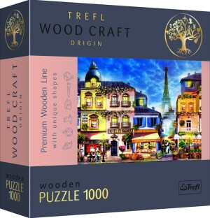 Product detail of Trefl Wood Craft Origin Puzzle Francouzská ulice 1000 dílků - Tolo