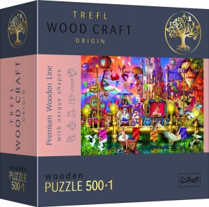 Product detail of Trefl Wood Craft Origin Puzzle Kouzelný svět 501 dílků - Tolo