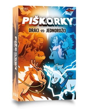 Product detail of PIŠK.O.RKY: Draci vs Jednorožci - párty hra