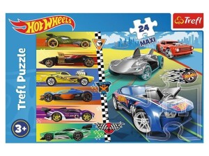 Product detail of Puzzle Autíčka Hot Wheels MAXI 24 dílků