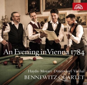 Product detail of Večer ve Vídni 1784 (Haydn, Mozart, Vaňhal, Dittersdorf) - CD -  Bennewitzovo kvarteto