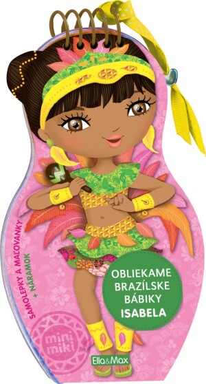 Product detail of Obliekame brazílske bábiky ISABELA – Maľovanky