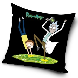 Product detail of Polštářek Rick and Morty Brána do třetí dimenze