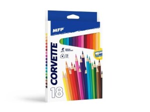 Product detail of Pastelky MFP 18ks triangular s ořezávátkem