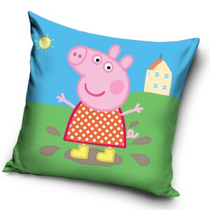 Product detail of Povlak na polštářek Prasátko Peppa V louži
