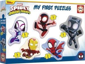 Product detail of Puzzle baby Spidey a jeho úžasní přátelé/5v1 (3-5 dílků)