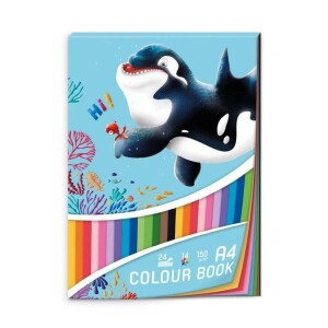 Product detail of Blok barevných papírů A4 - Hi!