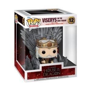 Product detail of Funko POP DLX: HotD S2 - Viserys on Throne