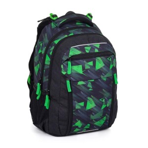 Product detail of Bagmaster Školní batoh Porto 24 A Černo-zelený