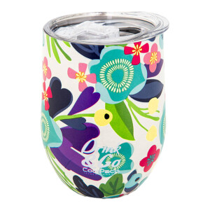 Product detail of CoolPack termohrnek, 350 ml, nerez, Flower Me