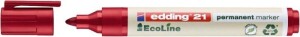 Product detail of Edding Popisovač permanentní 21 EcoLine - červený