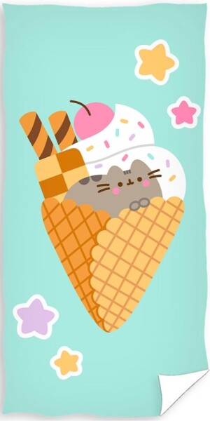 Product detail of Dětská osuška Kočička Pusheen Sladká jako Zmrzlina