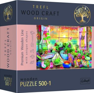 Product detail of Trefl Wood Craft Origin Puzzle Plážový domek 501 dílků - dřevěné - Trefl
