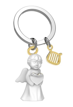 Product detail of MTM Klíčenka - Anděl s malou harfou