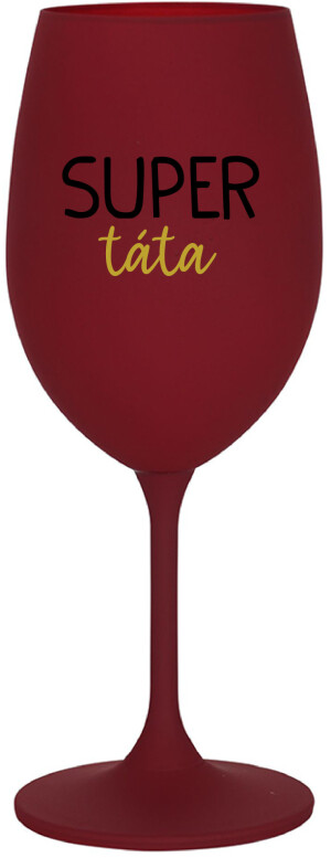 Product detail of SUPER TÁTA - bordo sklenice na víno 350 ml