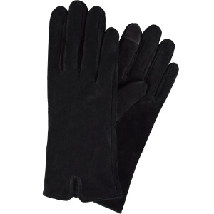 Product detail of Semiline Dámské semišové antibakteriální rukavice P8204 Black L