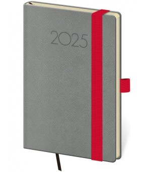 Product detail of Diář 2025 New Praga týdenní A5 tmavě šedá