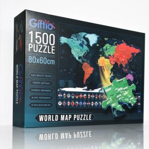 Product detail of Puzzle mapa světa 1500 dílků