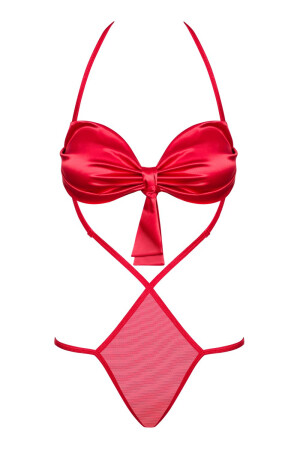 Product detail of Erotické body Giftella teddy - OBSESSIVE Červená L/XL