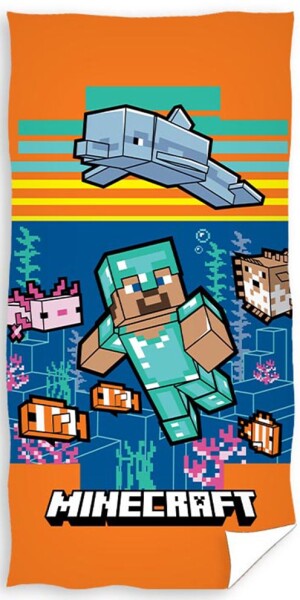 Product detail of Dětská osuška Minecraft Aquatic World