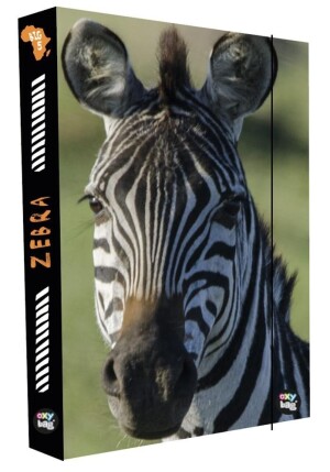 Product detail of Oxy Box na sešity A4 Jumbo - Zebra