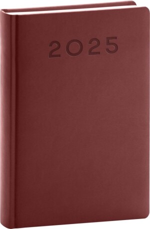 Product detail of Diář 2025: Aprint Neo - vínový, denní, 15 × 21 cm