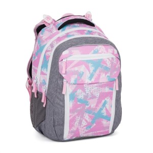 Product detail of Bagmaster Školní batoh Porto 24 B Růžovo-modrý